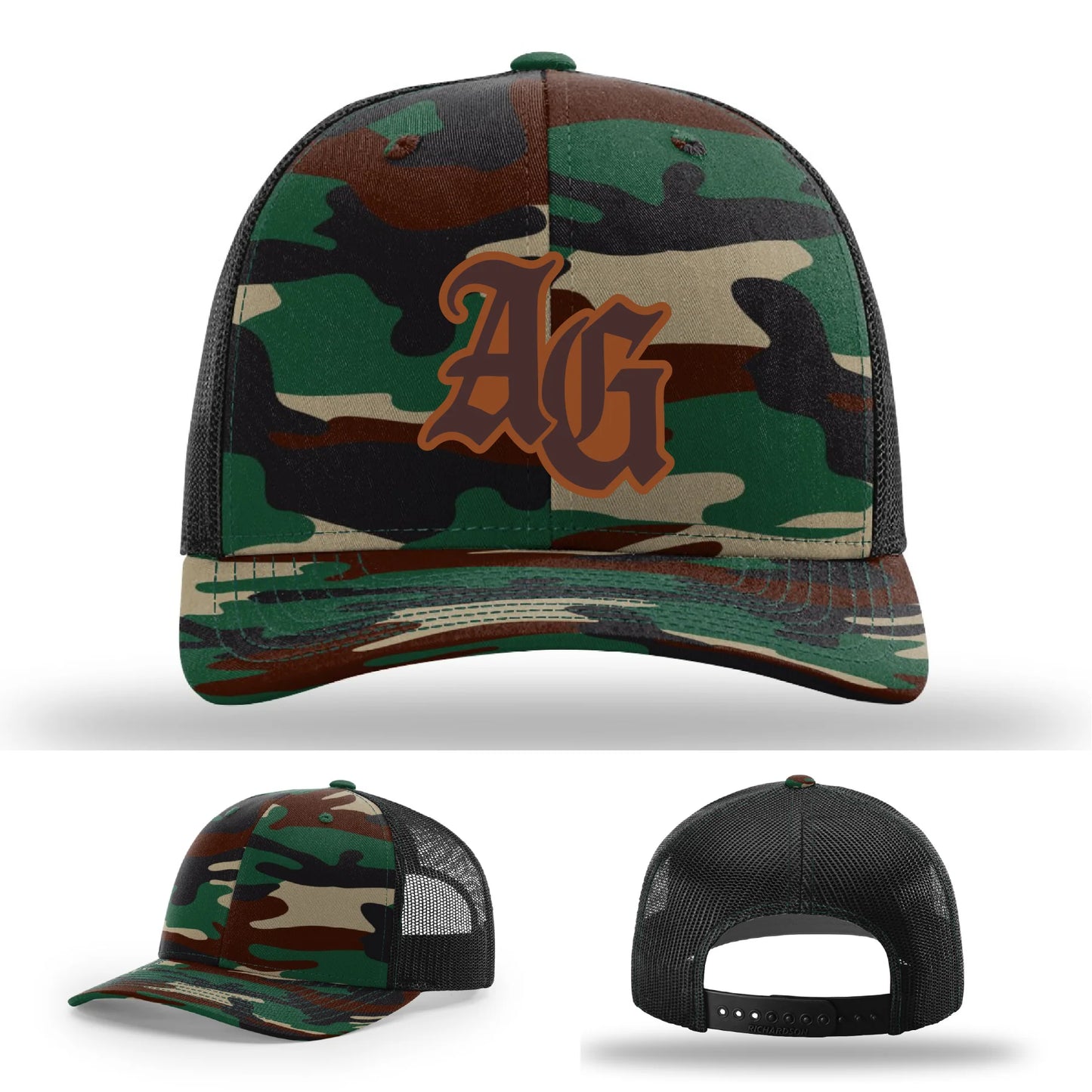 The Mark – AG Leather Patch Hat