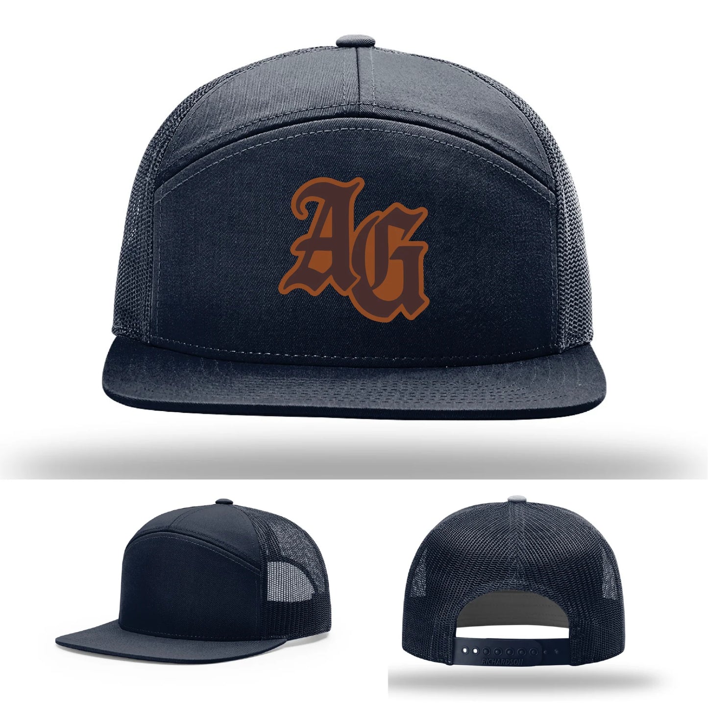 The Mark – AG Leather Patch Hat