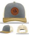 The Original – Ash & Grit Co. Leather Patch Hat