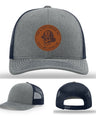 The Original – Ash & Grit Co. Leather Patch Hat