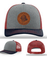 The Original – Ash & Grit Co. Leather Patch Hat