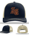 The Mark – AG Leather Patch Hat