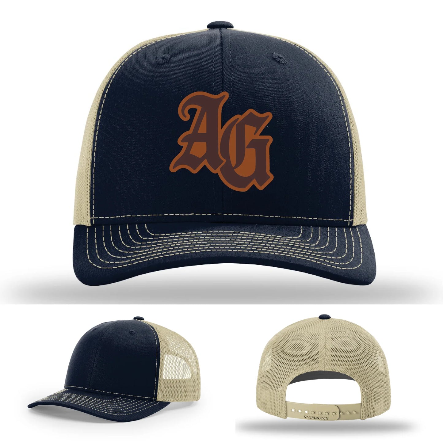 The Mark – AG Leather Patch Hat