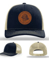 The Original – Ash & Grit Co. Leather Patch Hat