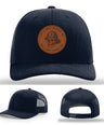 The Original – Ash & Grit Co. Leather Patch Hat