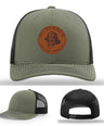 The Original – Ash & Grit Co. Leather Patch Hat