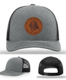 The Original – Ash & Grit Co. Leather Patch Hat