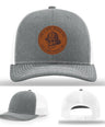 The Original – Ash & Grit Co. Leather Patch Hat