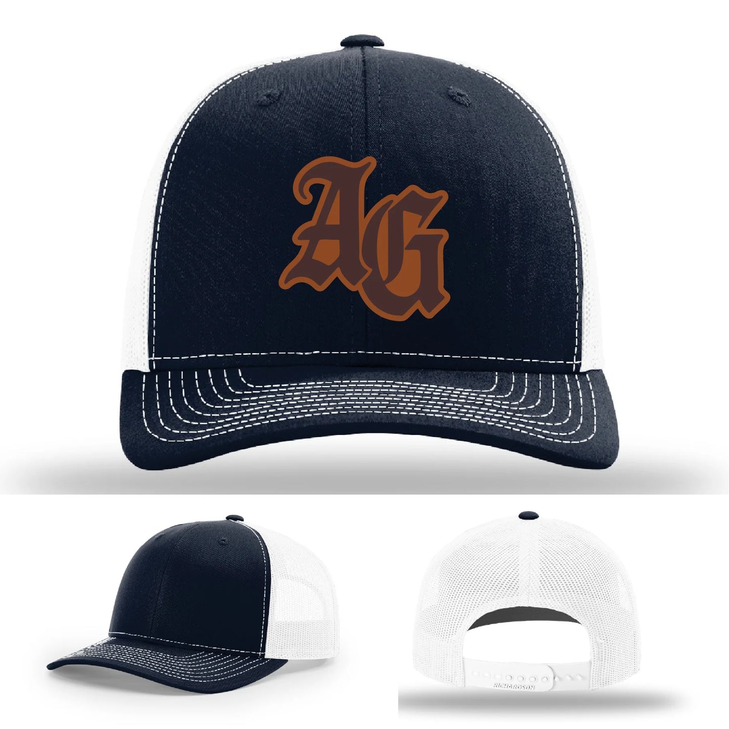 The Mark – AG Leather Patch Hat