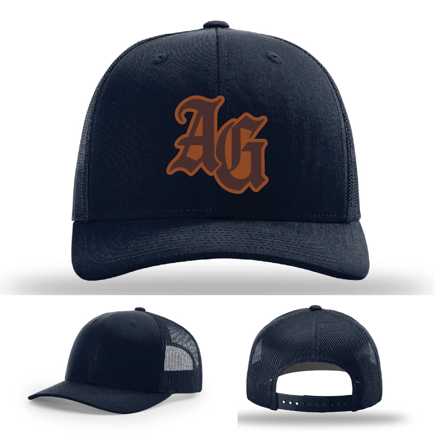 The Mark – AG Leather Patch Hat