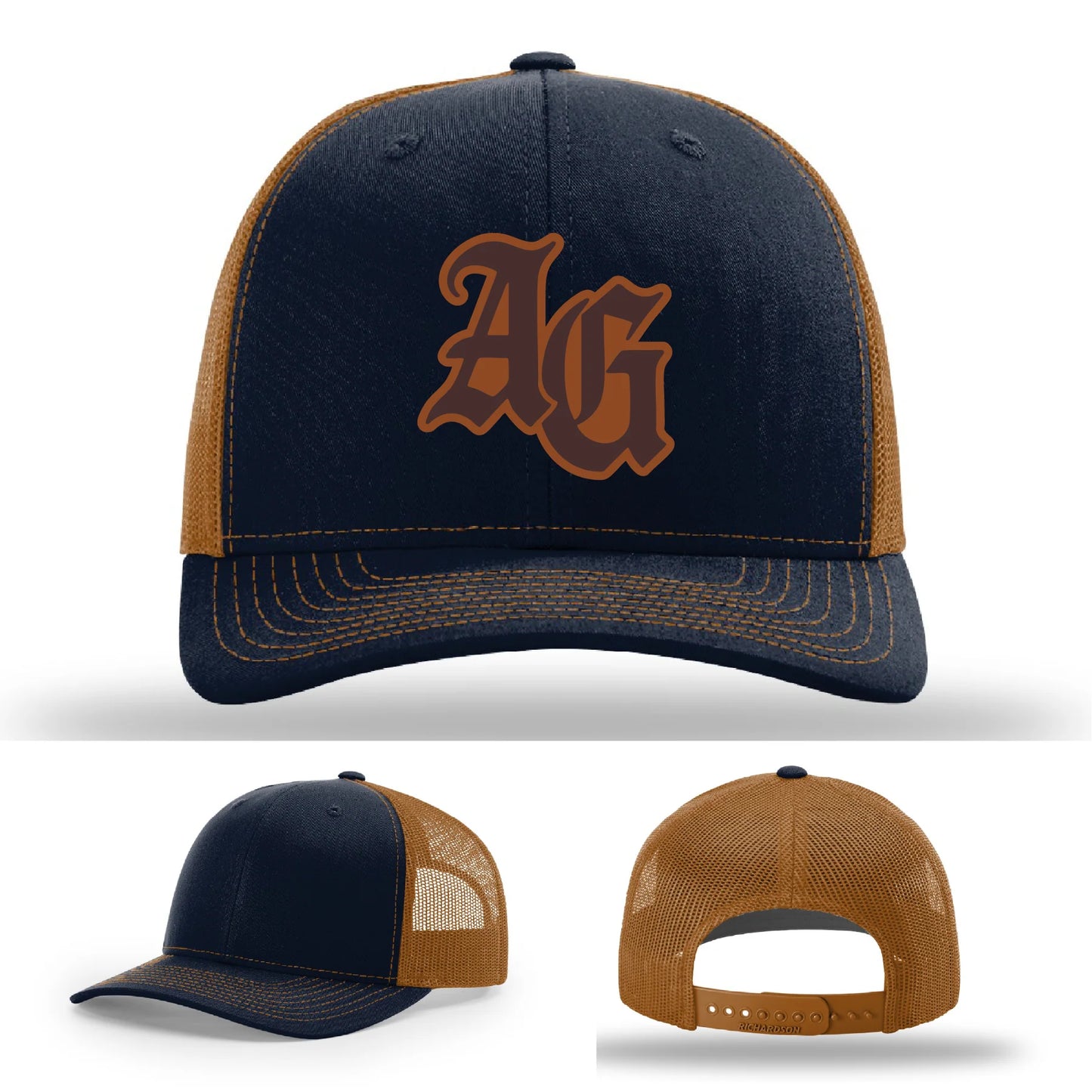 The Mark – AG Leather Patch Hat