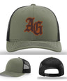 The Mark – AG Leather Patch Hat