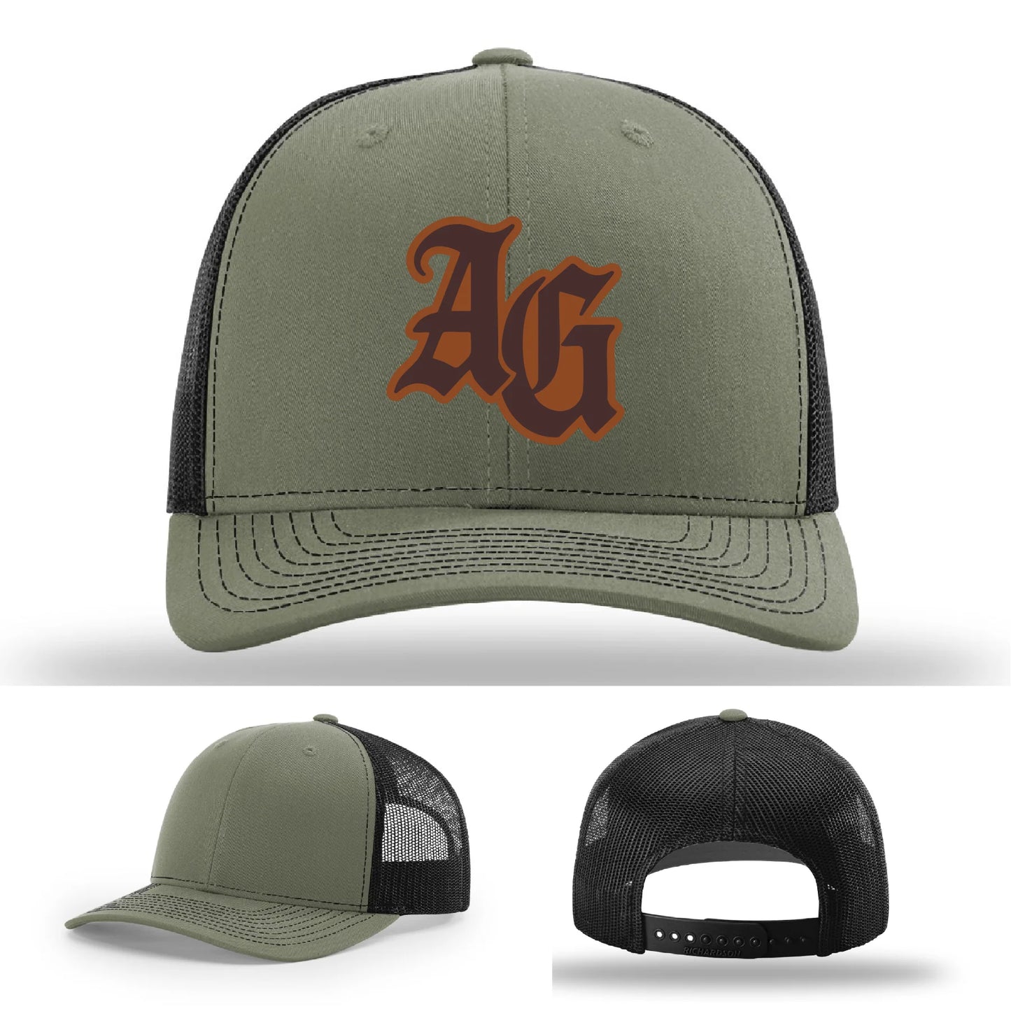 The Mark – AG Leather Patch Hat