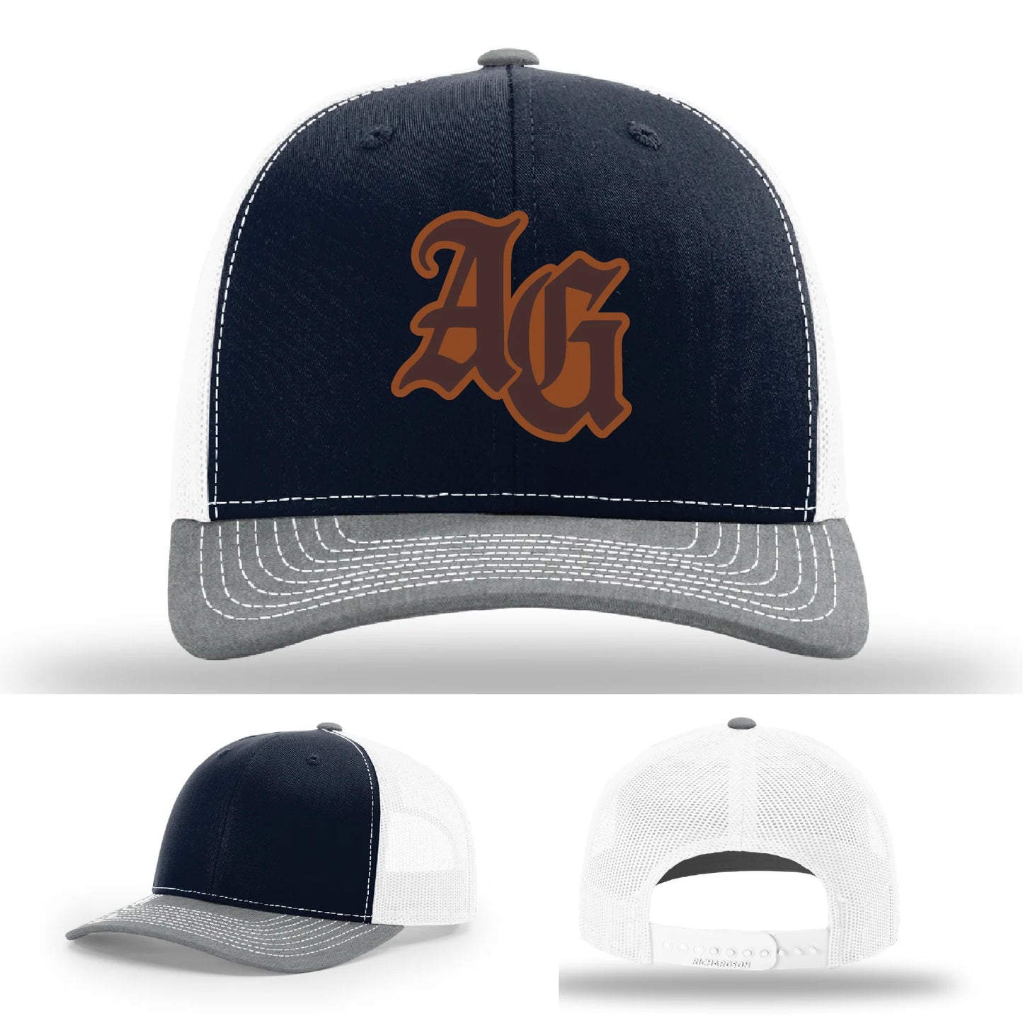 The Mark – AG Leather Patch Hat