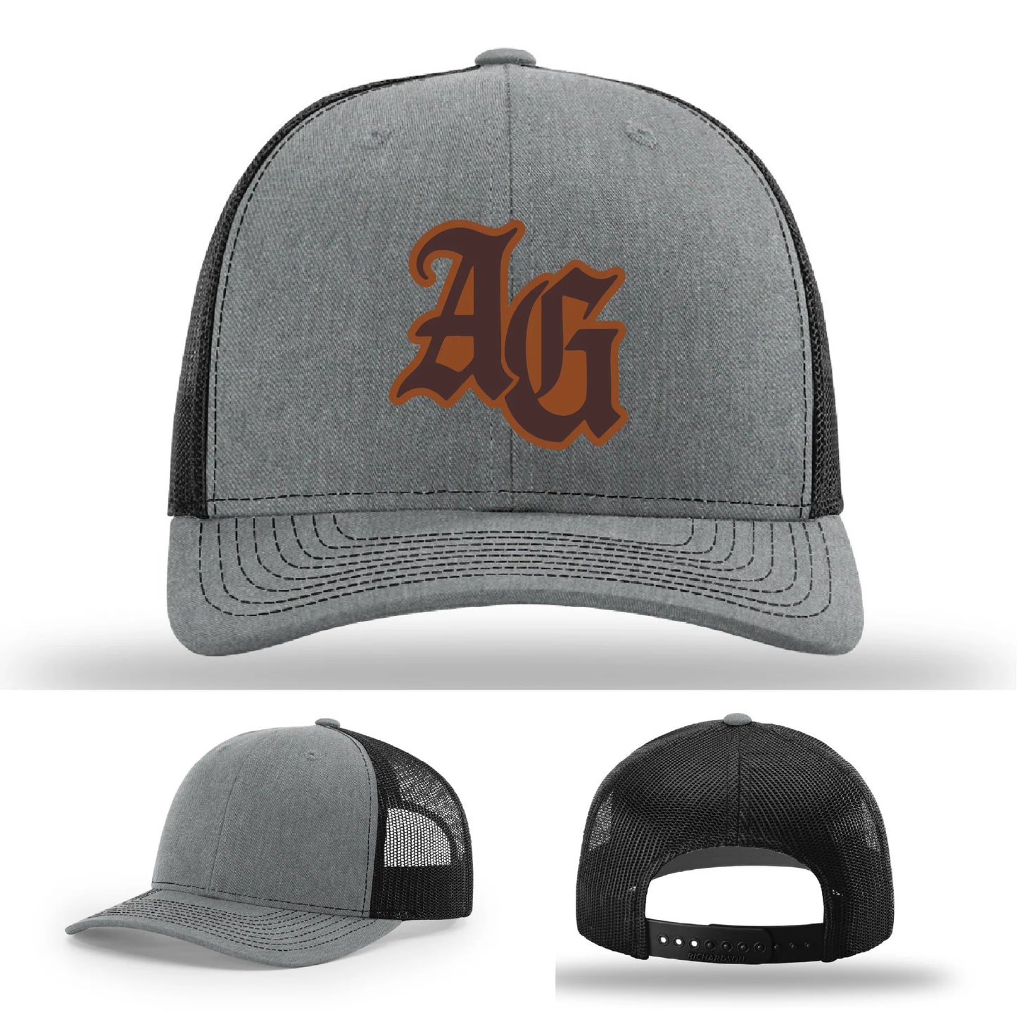 The Mark – AG Leather Patch Hat