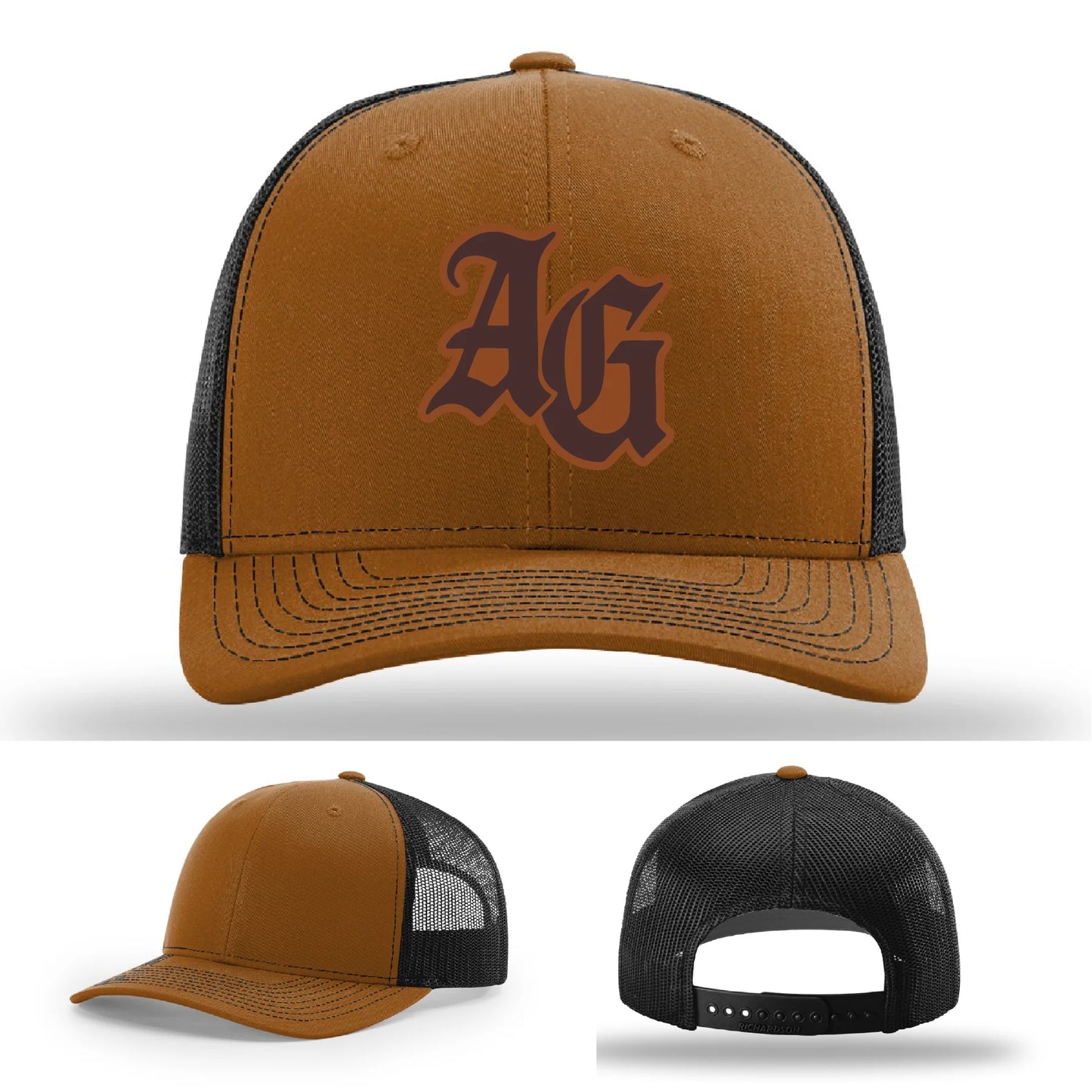 The Mark – AG Leather Patch Hat