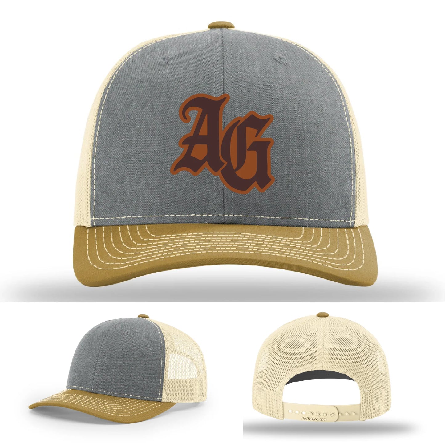 The Mark – AG Leather Patch Hat