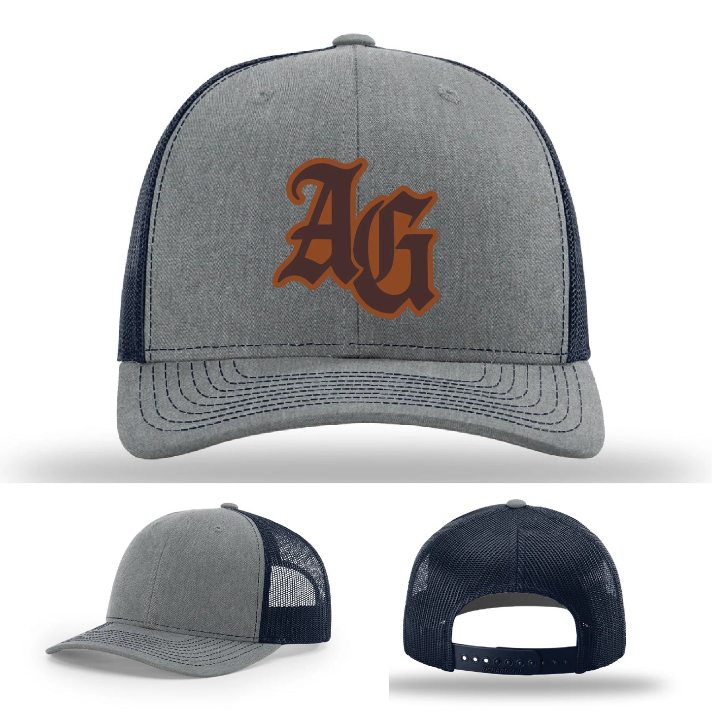 The Mark – AG Leather Patch Hat