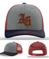 The Mark – AG Leather Patch Hat