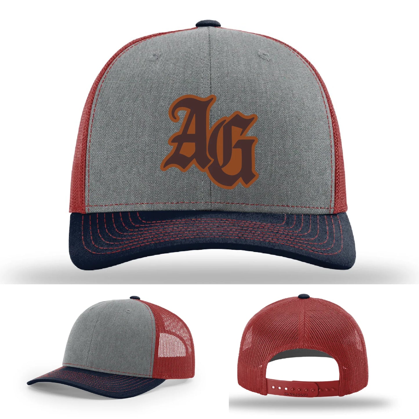 The Mark – AG Leather Patch Hat